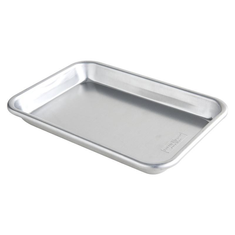 4 Pack Natural Aluminum Baking Sheets 1/8 Size Versatile Kitchen Tools New