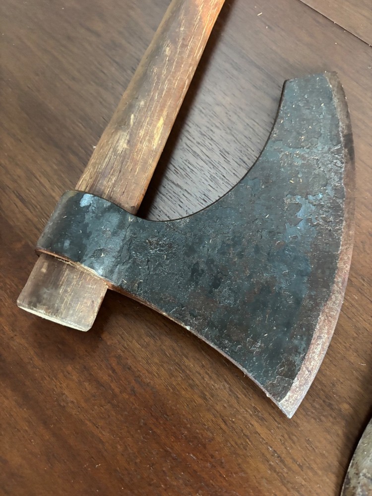 Vintage H&B Forge Crain Hawk & Bearded Clipped Hawk