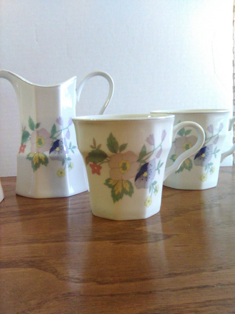 Christopher Stuart 4 Piece Coffee Set Y0015 Blue Rhapsody Kitchenware Tableware