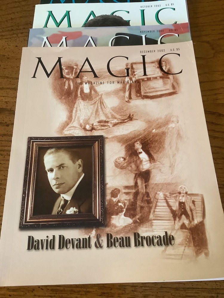 9 Magic Independent Magazines For Magicians 2002