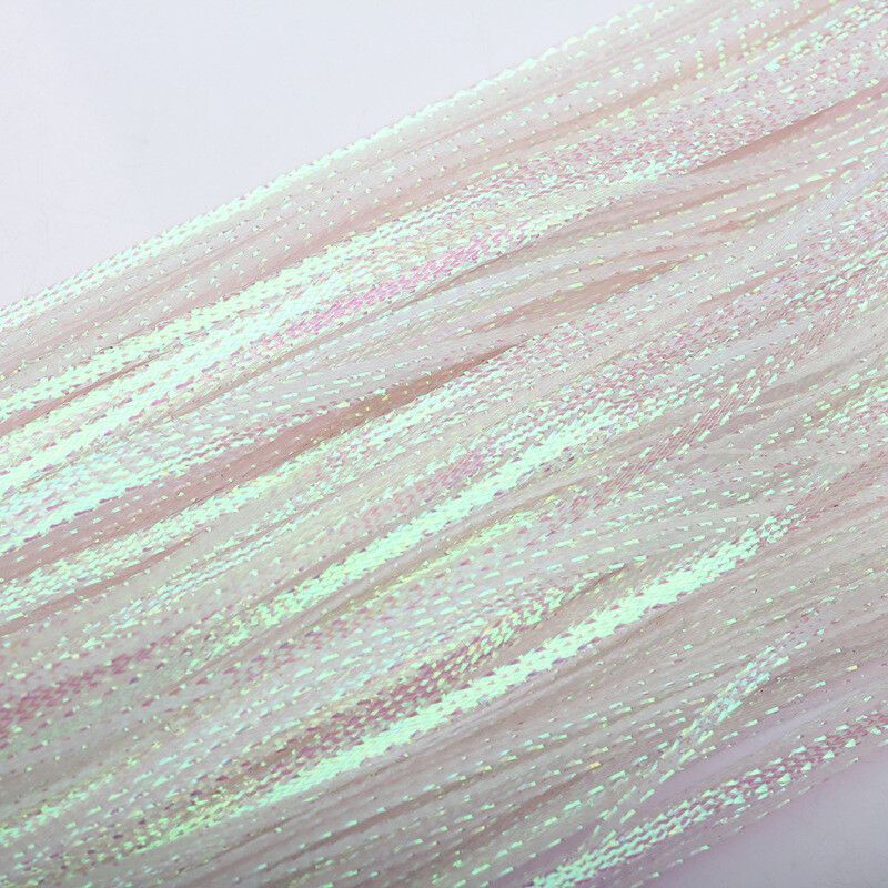 Long 8 M Lateral Scale 3mm width Crimped Flashabou Tinsel Fly Tying Materials