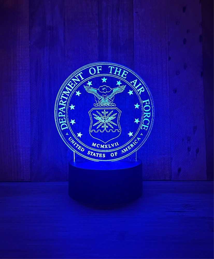 Air Force Acrylic Night Light