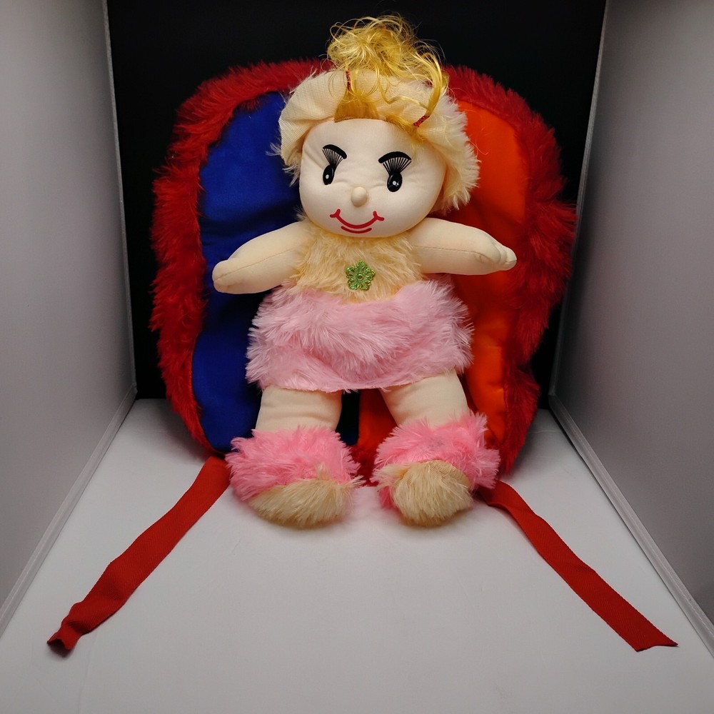 Kids Plush Doll Backpack