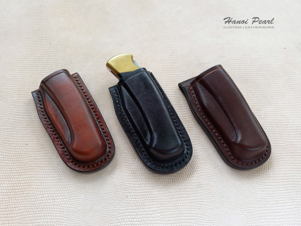 Custom Buck 112 Ranger Sheath | Vertical Belt Loop Sheath