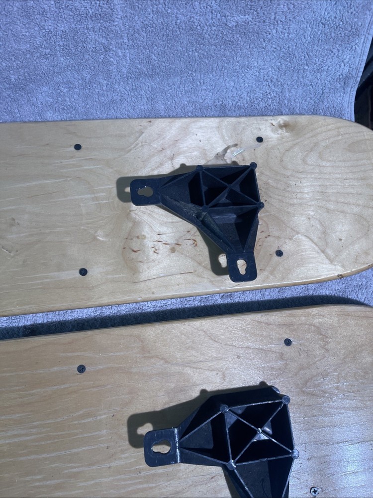 Pair Of Skateboard Dvd/Cd Racks
