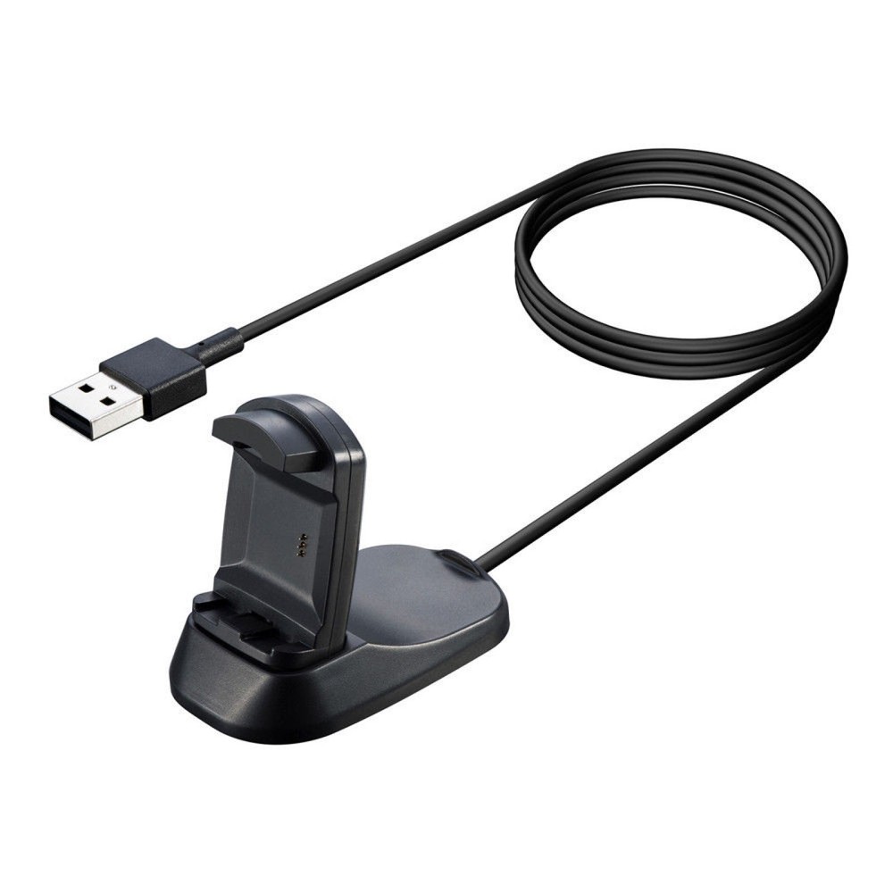 Smart Watch USB Charger Charging Cable Base Stand Dock Holder For Fitbit Ionic