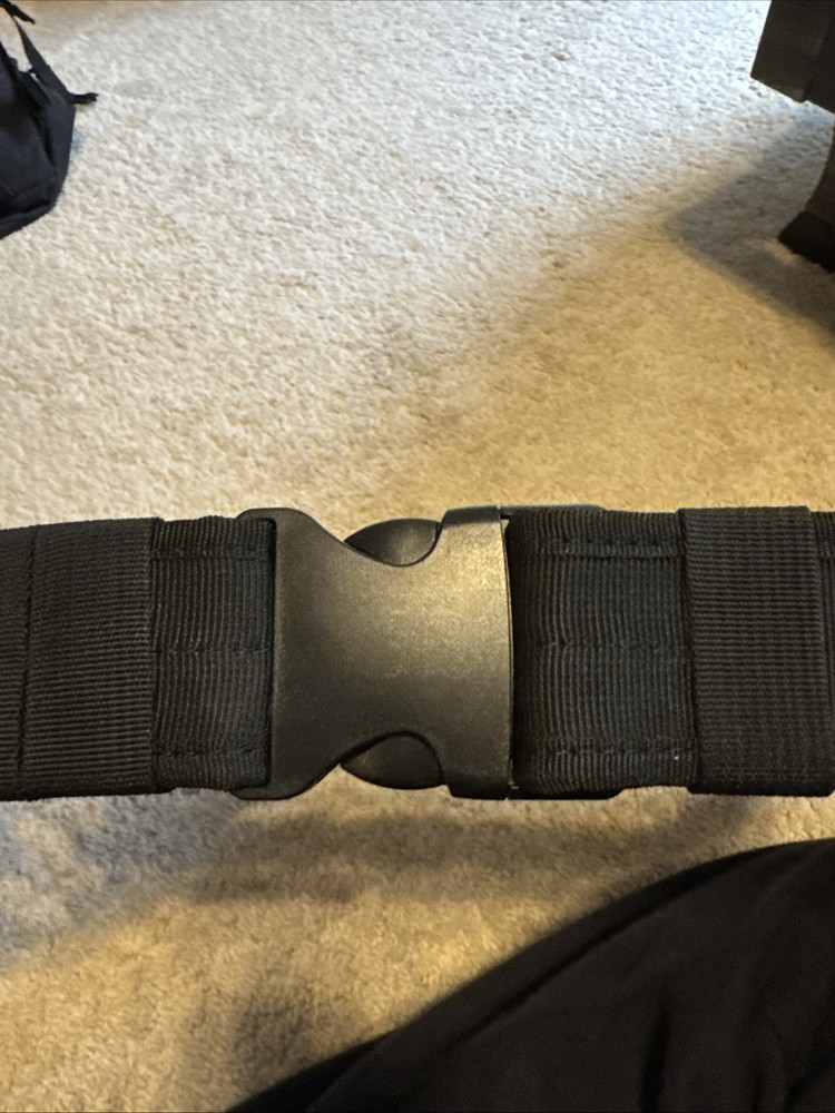 Black Tactical Belt