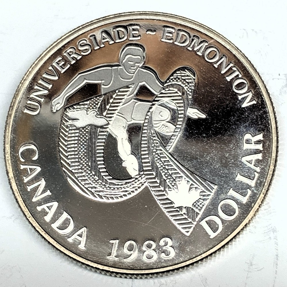 # C7208   CANADA  COIN,   ONE DOLLAR    1983   UNC.