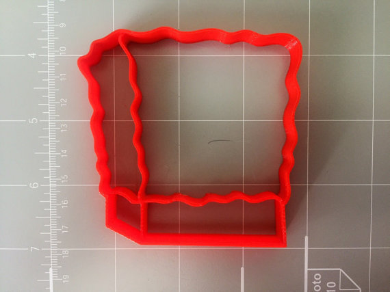 Sponge Cookie Cutter - Available in 2 Sizes