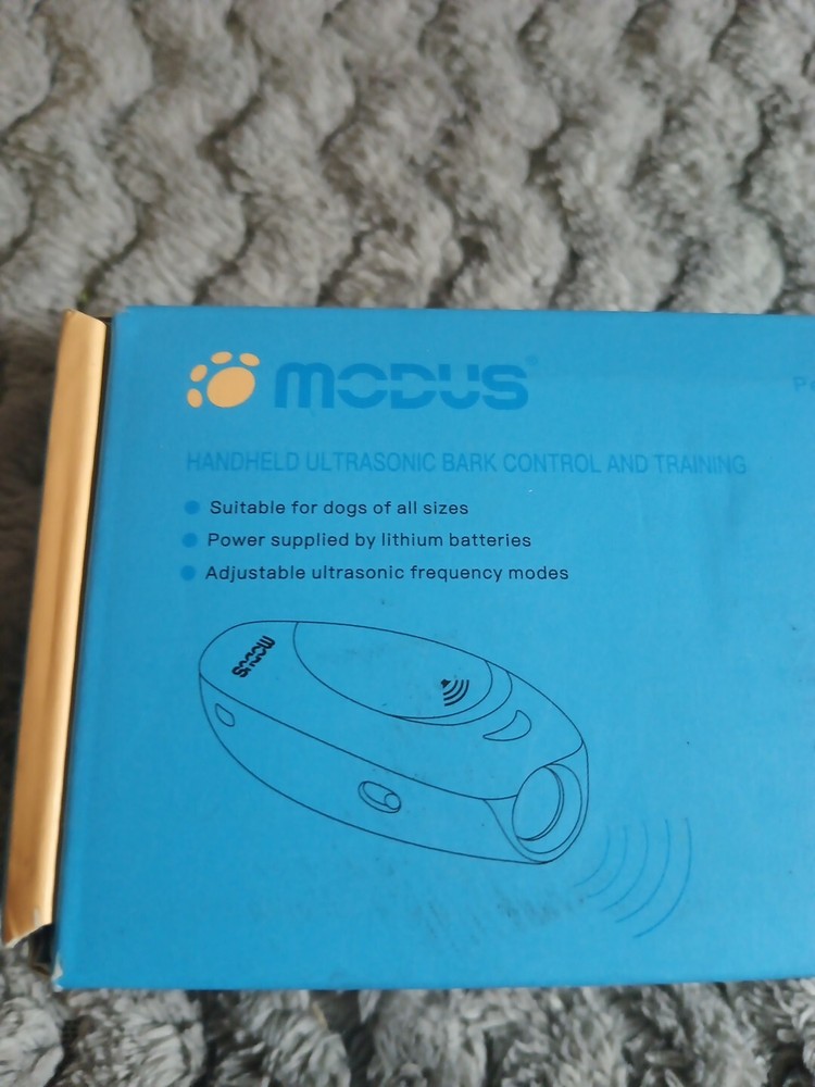 MODUS M-231 Ultrasonic Bark Control Device and 3 Mode Training Aid for Dogs