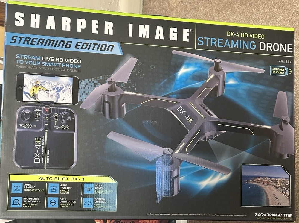 Sharper Image DX-4 HD Video Streaming Drone Edition