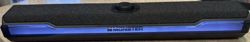 Monster MS62149 Home Theater Bluetooth Soundbar Black Rectangular Design