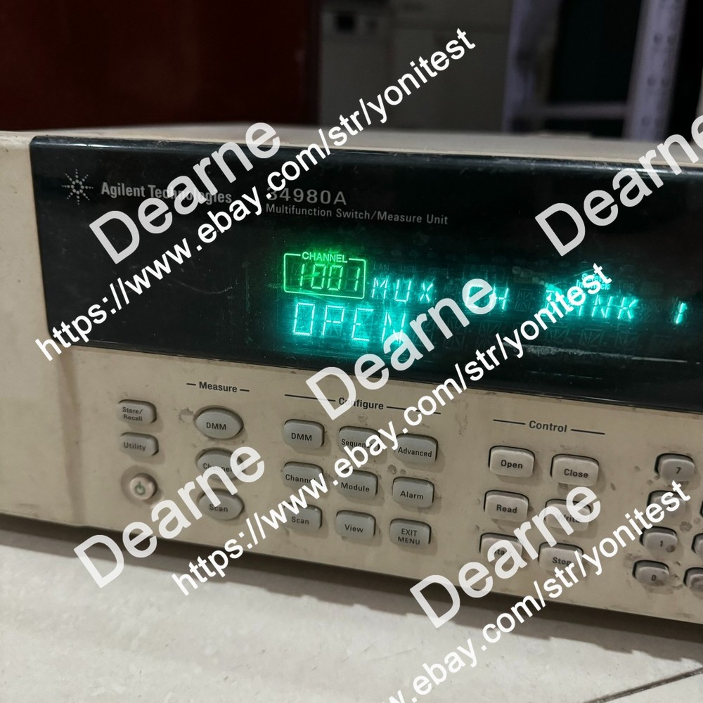 Keysight Agilent 34980A Multifunction Switch Measurement Unit