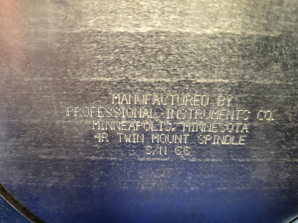 Professional Instruments 4R Twin Mount motorized air bearing spindle/controller