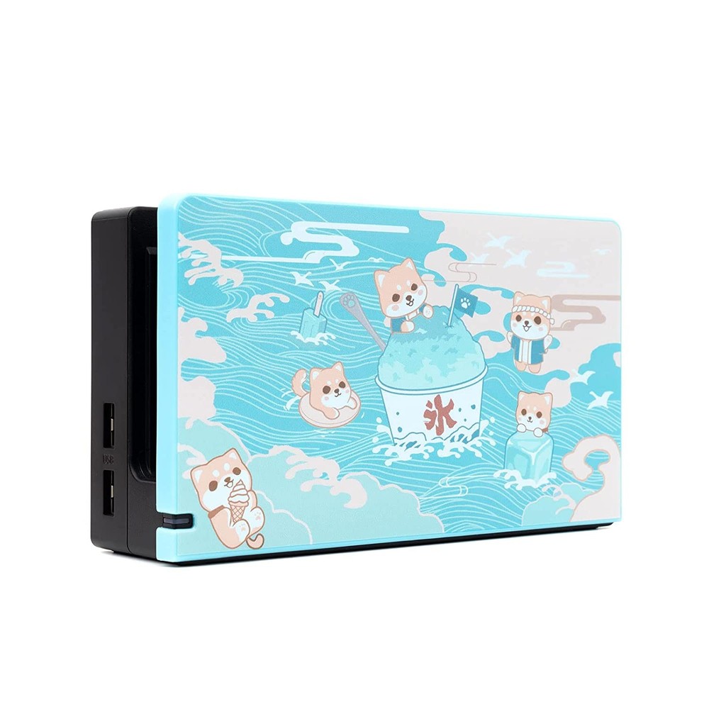 GeekShare Charging Dock Base Docking Station For Nintendo Switch Console Blue