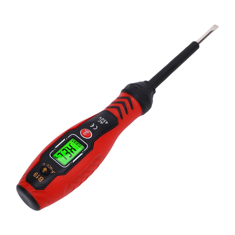 Digital Voltage Tester With LCD Backlight Smart Live Wire Detector For SWGF
