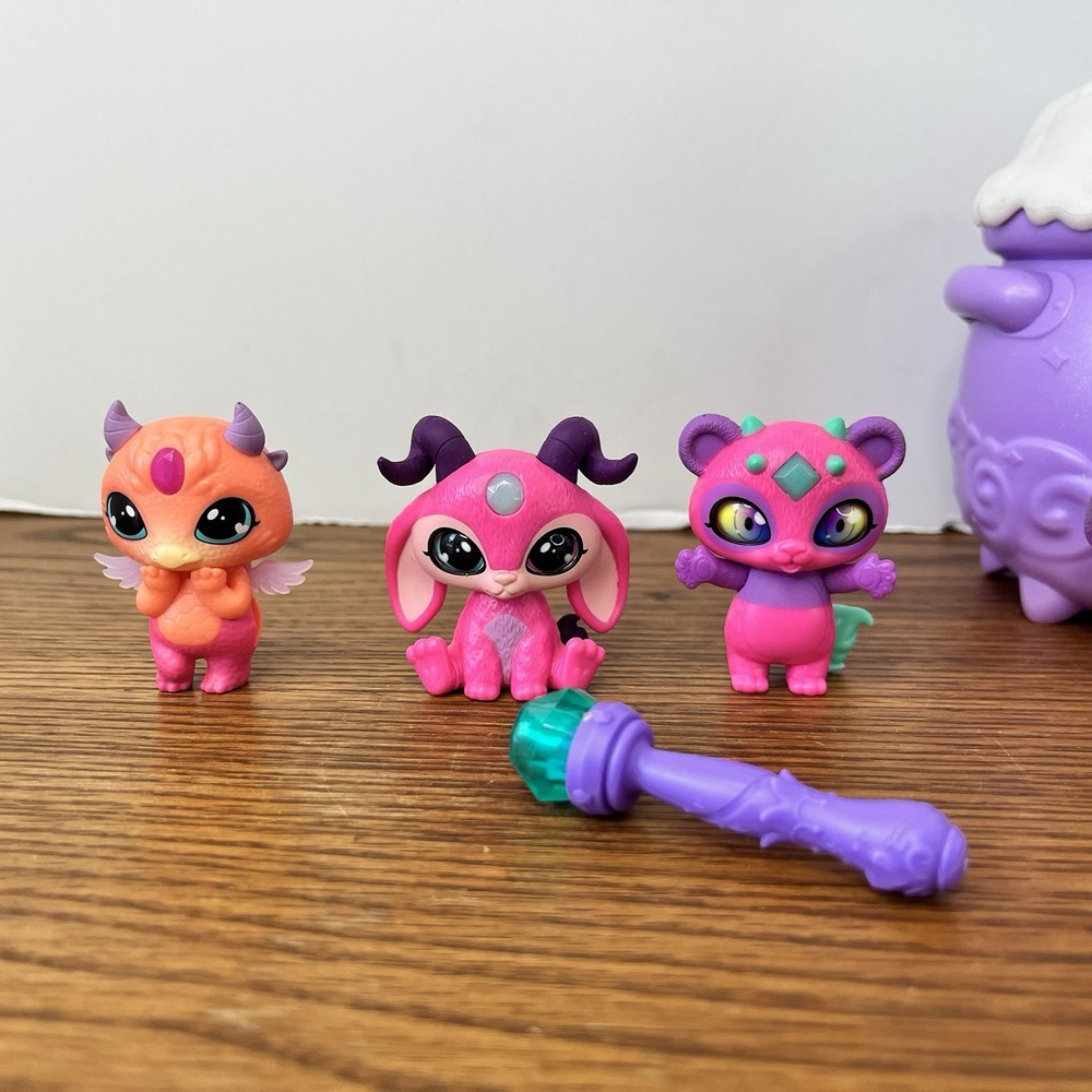 Magic Mixies Mixlings Lot Mini Figures Wands One Cauldron