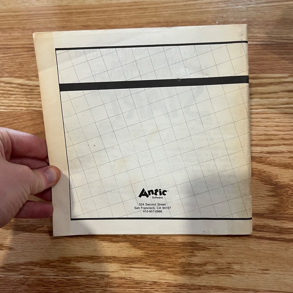 FLASH Instructions Manual | by ANTIC Software | For ATARI ST