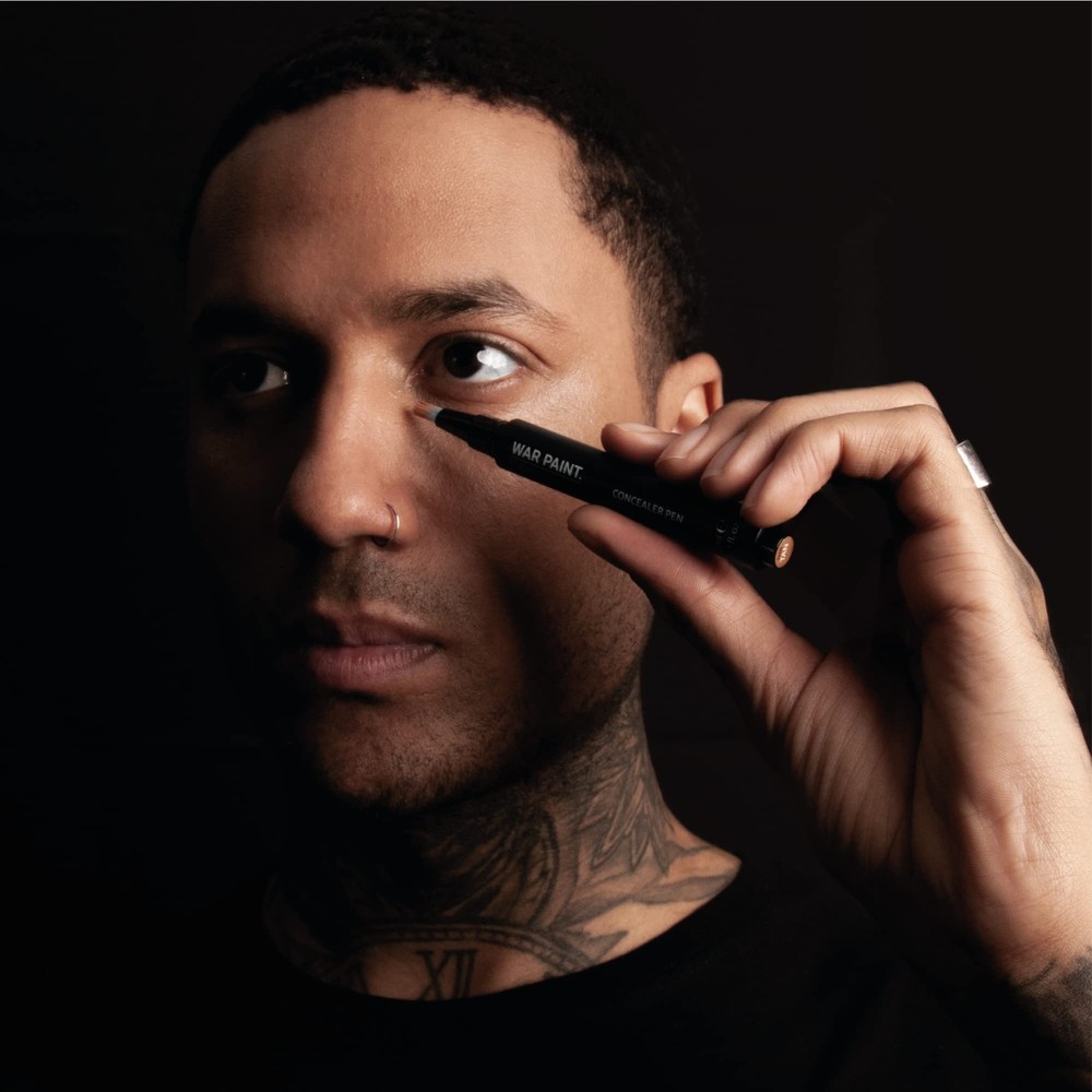 War Paint For Men Lightweight Liquid Concealer Pen - Covers Dark Circles &