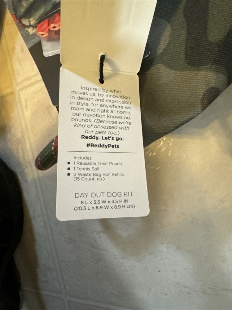 Reddy Camo Day Out Dog Kit