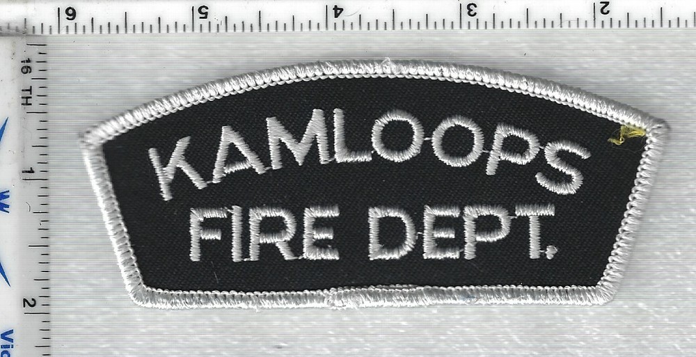 Kamloops Fire Department (British Columbia, Canada) Shoulder Patch
