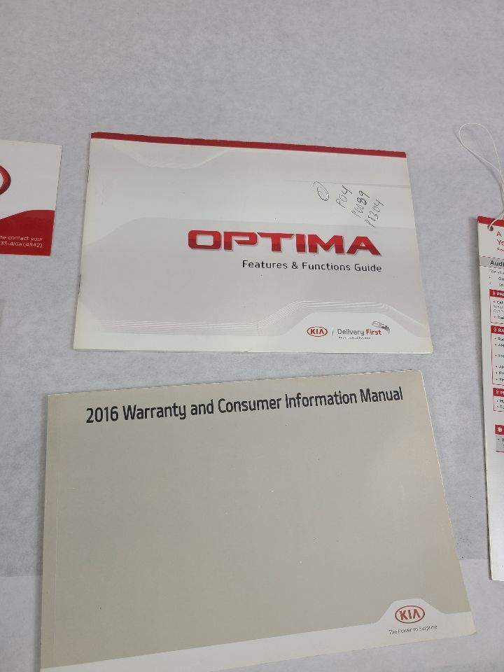 OPTIMAKIA 2016 Owners Manual 605561
