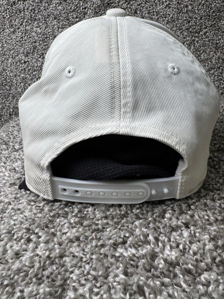 G/Fore Hat Cap Snapback One Size White Golf Hat Adjustable FEATHER