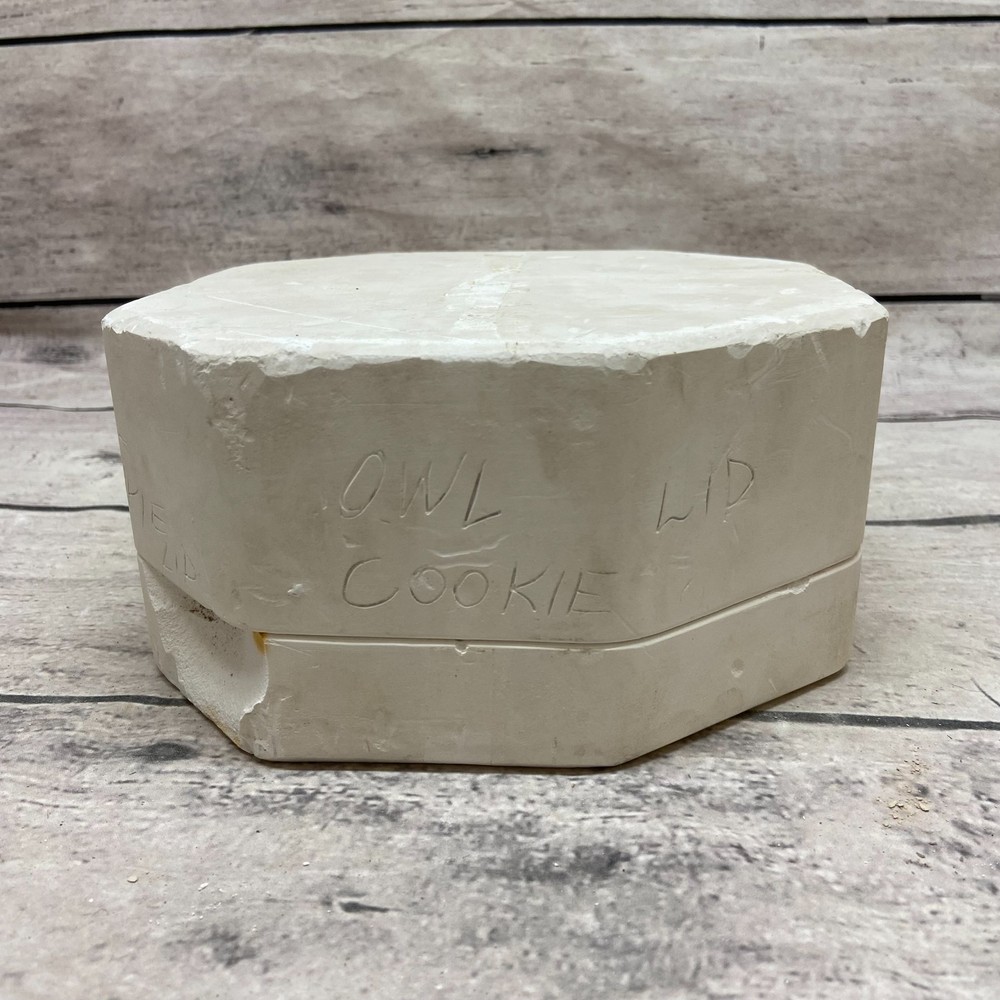 Ceramic Slip Casting Mold Owl Lid
