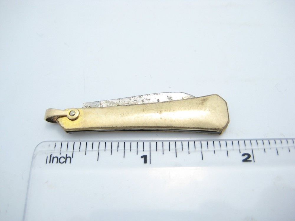 Vintage Gold Filled Single Blade Pocket Knife