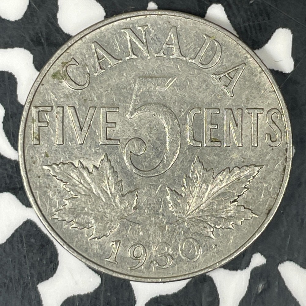 1930 Canada 5 Cents Lot#C7757