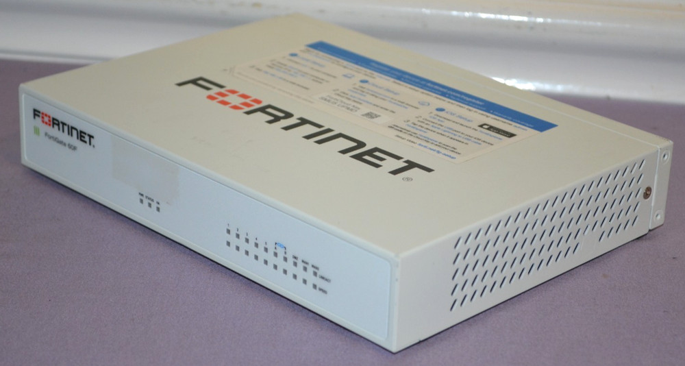 Fortinet FortiGate-60F Network Security Firewall -- No Power Supply