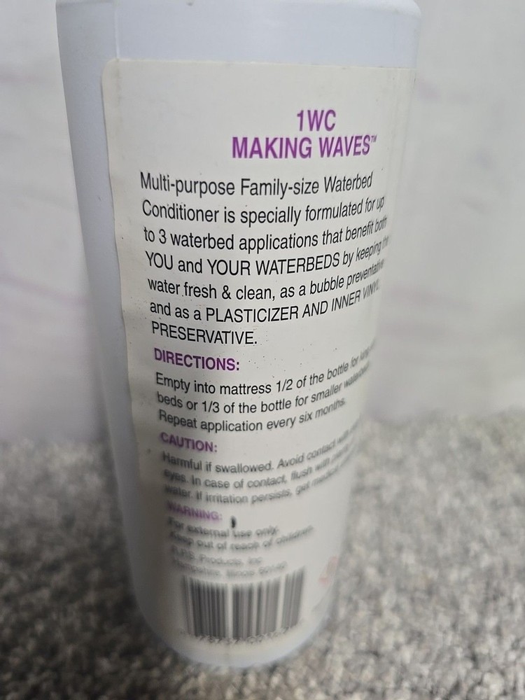 Making Waves 16 Oz. Waterbed Conditioner 1WC Making Waves 1WC