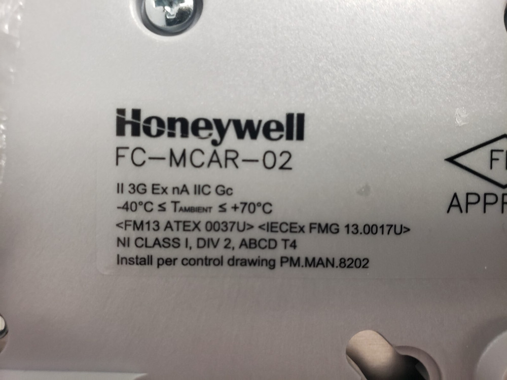 Honeywell 24VDC Panel Mounted Carrier FC-MCAR-02