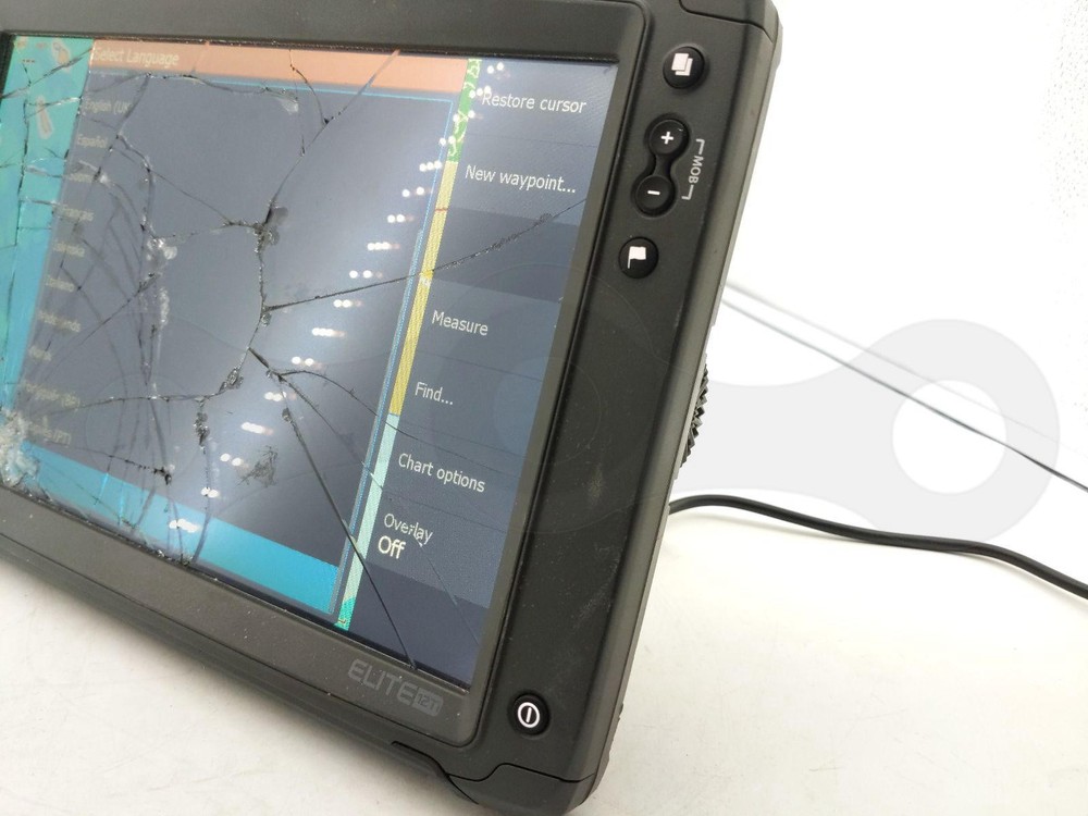 LOWRANCE ELITE 12 TI BOAT RADAR DISPLAY CHARTPLOTTER FISHFINDER HEAD UNIT SCREEN