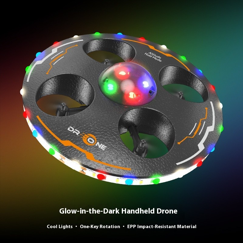 Remote Control Handheld Drone UFO Flying Object Quadcopter One Key Take-off/land