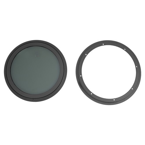 Round Fixed RV Window Venting Window with Trim Ring Replacement Smoke Grey