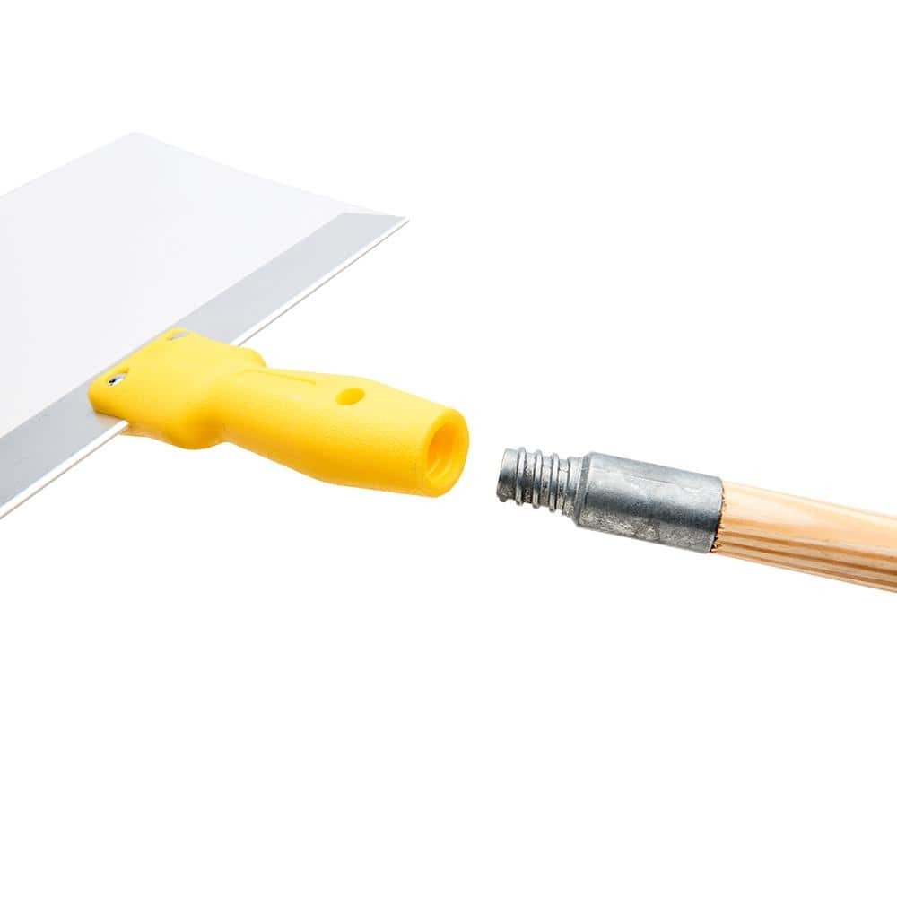 Drywall Knockdown Knife Tool Lexan Blade Ceiling Texture Plaster Handle 24in