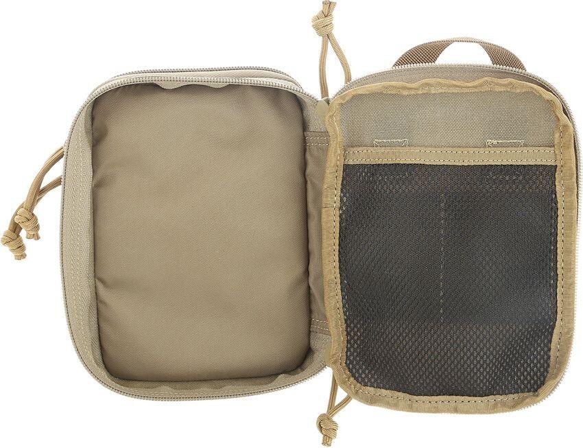 Maxpedition Double-Decker Pocket Organi Khaki Full Clamshell Oversized Handle