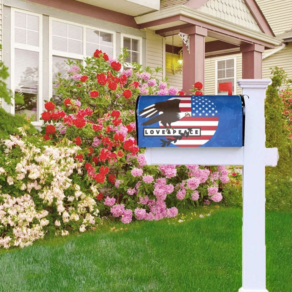 Custom Mailbox Magnetic Cover Post Letterbox Protective Wrap Waterproof