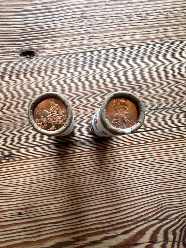 2009 P&D Formative Years Original US Mint Wrapped Lincoln Cent Rolls