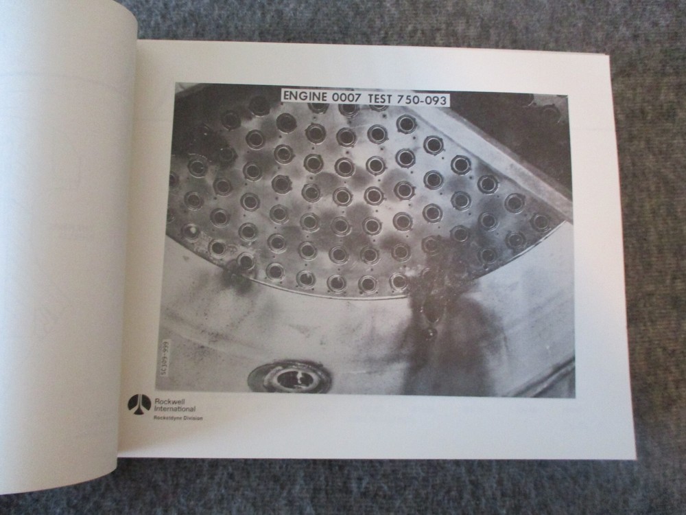 NASA/ROCKETDYNE SPACE SHUTTLE SSME 1980 ENGINE DEVELOPMENT REVIEW+BOOKLET