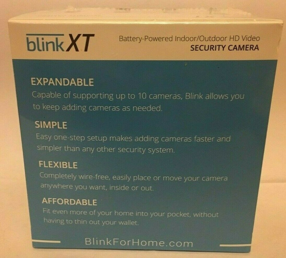 BLINK XT Battery Powered Security Camera Add-On HD Video Cloud Storage XT1 XT2