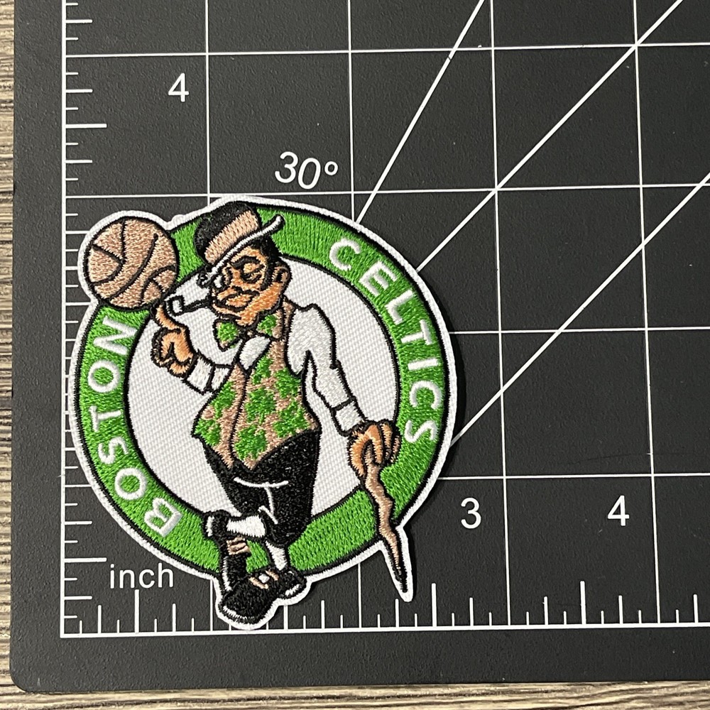 Boston Celtics Patch Embroidered Iron 3x2.75 Inch