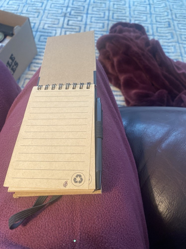 4 Imprint Note Pad With Pen