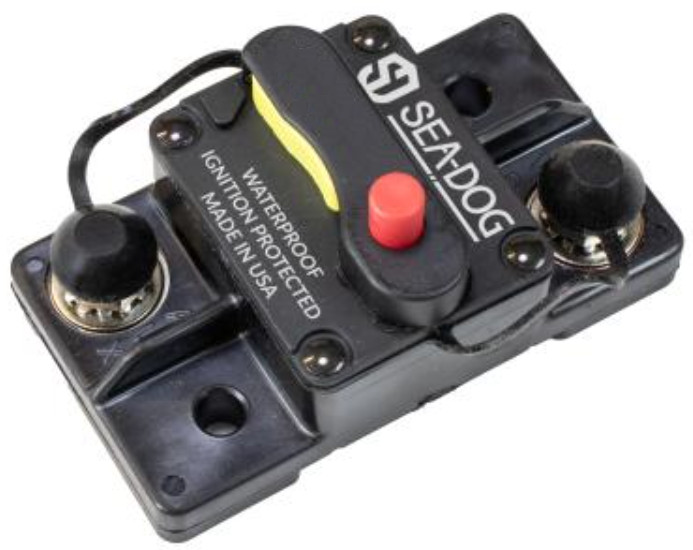 SD-17 Circuit BreakerSurface Mount | 120 Amp |48 V | Switchable/ ManualReset