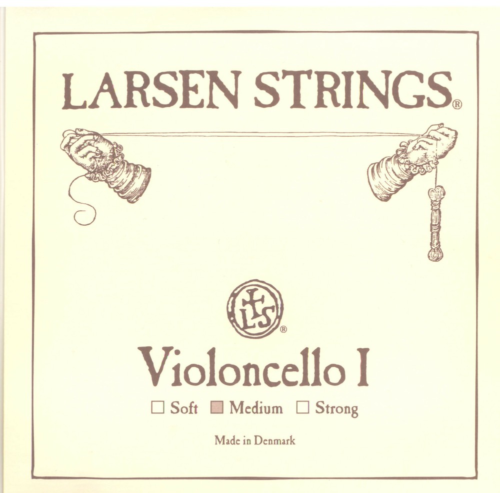 Cello String Larsen A Medium New, 4/4 Original Box.
