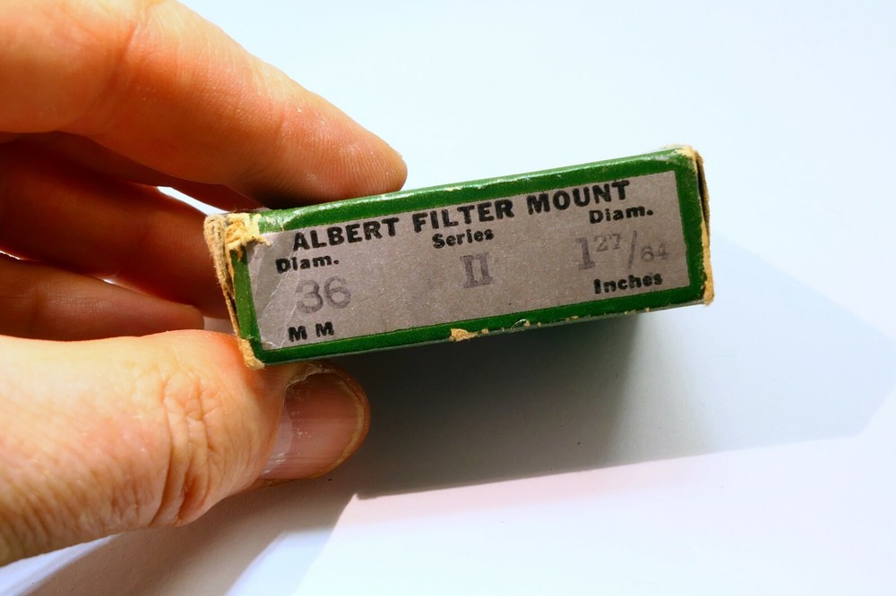 Empty paper Box for Albert FILTER 55X55mm