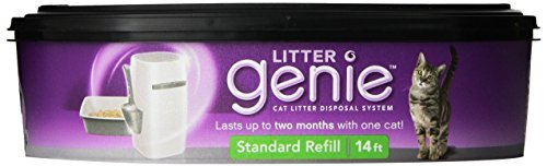 4 Pack Litter Genie Cat Litter Disposal System REFILL CARTRIDGES