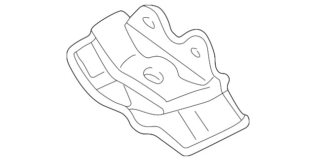 Genuine Mitsubishi Rear Mount MR455603