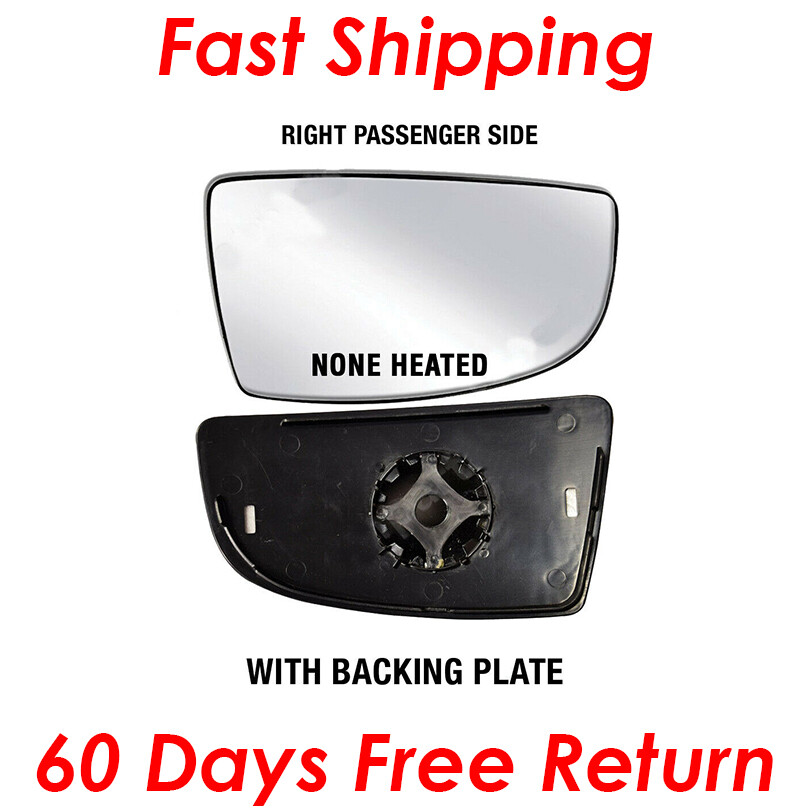 Replacement Lower Mirror Glass Right Passenger Side for 2014 - 2018 Ford Transit